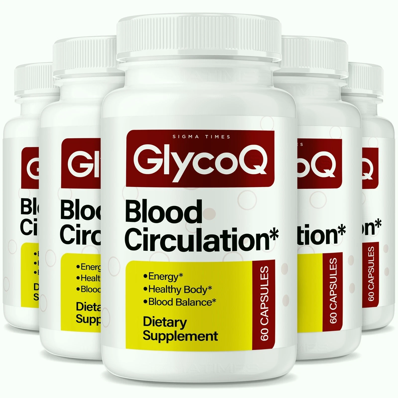 GlycoQ  6 bottles